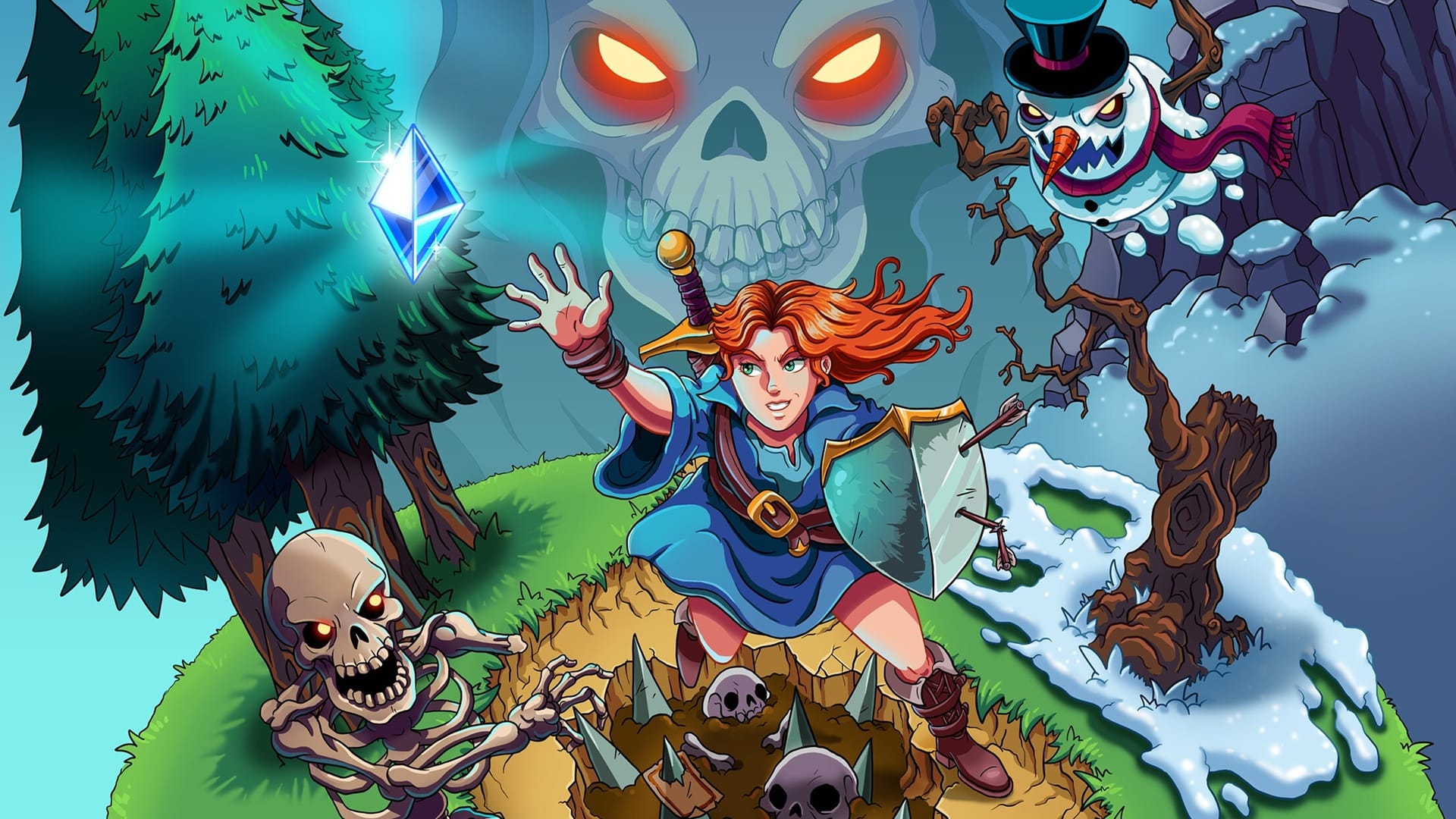 Рогалик Death by Scrolling от автора The Secret of Monkey Island доберётся до консолей 16 апреля